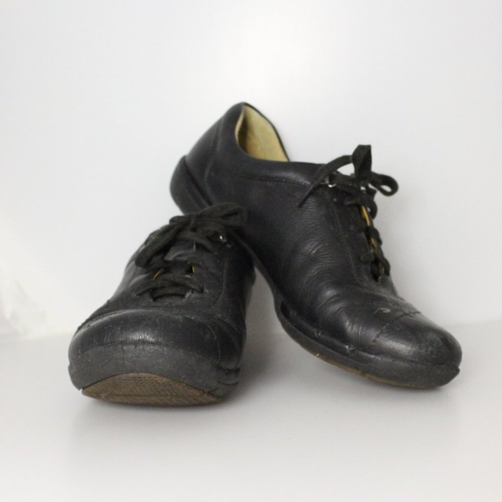 Clarks Unstructured Leather Oxfords